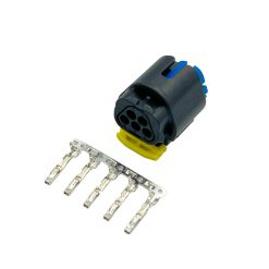 Dual Sensor Connector with terminals