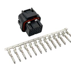 Connector with terminals to Plug-in Ecu's (BAM/BUB/BFH/2ZR)
